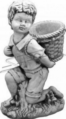 Chlapec 40cm figurka sošky socha sochy záhrade