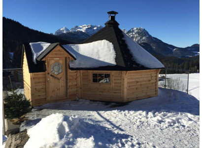 Grilovací domek Haus Finská grilovací chata Chatka Grillhütte Grily Grilovací dům Kota