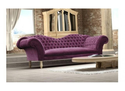 Chesterfield Pohovka Křeslo Potah Klasická Designérská Pohovka Velký CUPIDOIII