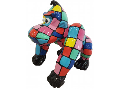 Designer Figur Socha Moderní sochy Sochy Dekorace Dekorace Gorila Zahrada Nový