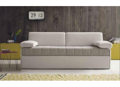 Návrh Luxus Pohovka Pohovka Textil Pohovky Beige 3-místné alfitalia Potahový nábytek Pohovky