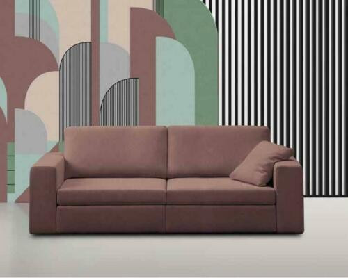 Luxus Sofa Pohovka Potahová pohovka 4místná Pohovka Obývací pokoj Pohovky Textil alfitalia