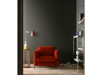 Design Lounge Club Relax Křeslo Židle Potah Televizní Textil Červený Luxusní Látka Nový