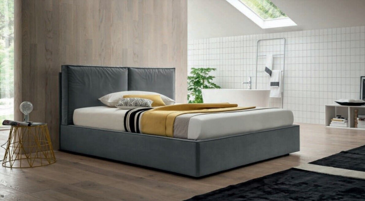 Postel 200x200cm Luxus Ložnice Postel Potah Design Luxus Dvojlůžkový Hotel Nový