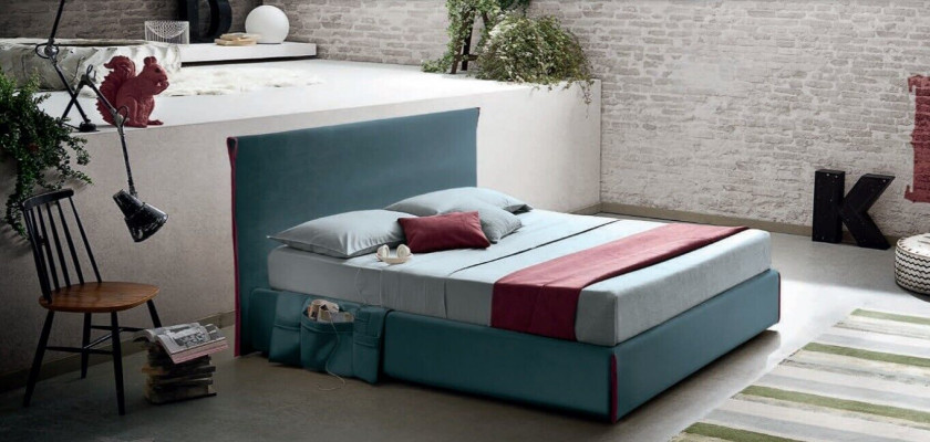 Design hotelový nábytek Italie Luxusní postele manželská postel 180x200 cm Moderní styl