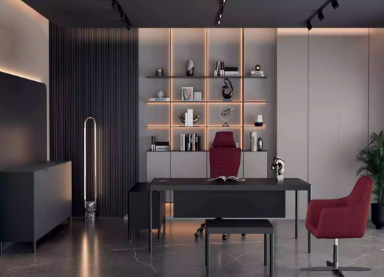 Rohový psací stůl pracovní psací kancelářský stůl luxusní třída designový nábytek stoly