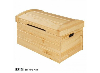 Dekorační box Masivní nábytek Dřevěný nábytek Ruční práce Schatule Truhla Masivní dřevo 68x44cm
