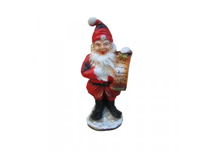 Vánoční Santa Claus Figurína Socha Dekorační Figurky Dekorace Mikuláš Socha 41 cm Nový