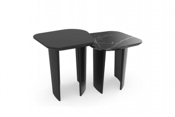 Beistelltisch Luxus Tisch Design Beistelltische Wohnzimmer Schwarz Neuheit --> Konferenční stolek Luxus Design Stolky Obývací pokoj Černá Novinka