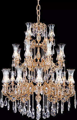 Královský lustr do obývacího pokoje, stropní osvětlení, lustr Crystal Luxus.