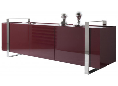 Luxus komoda Návrh Nábytek Sideboard Möbel Boiserie Italia Lesklý Nový