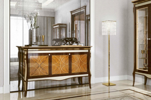 Sideboard Kommode Luxus Schränke Kommoden Wohnzimmer Holz Möbel  Skříň Sideboard Luxus Skříně Židle Obývací Pokoj Dřevěné Nábytek