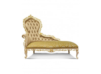 Chaiselounge Lůžko Chaise Chesterfield Pohovka Beige Lounge Sedadlo Polštář