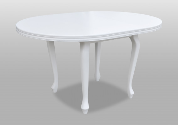 Klasický kulatý stůl ze dřeva designu jídelny obývacího pokoje.