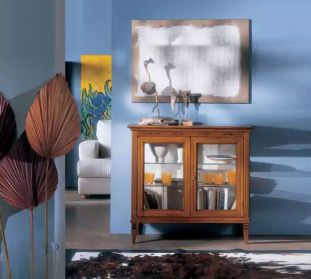 Vitrína Skříň Návrhářský nábytek Klasický Komoda Vybavení Sideboard