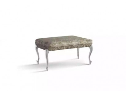 Design Hocker Bank Luxus Pouf Möbel Polsterhocker Sitzhocker Šedá Nový