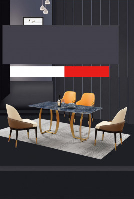 Jídelní stůl skupina stolů jídelního pokoje obývacího pokoje dřevo garnitury design