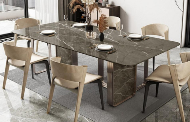 Návrhářské luxusní stoly 240x100 mramorové jídelní stoly jídelní stůl jídelna.