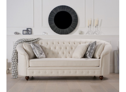 Beige Royal Couch - Luxus nábytek Chesterfield - designový nábytek s polstrováním
